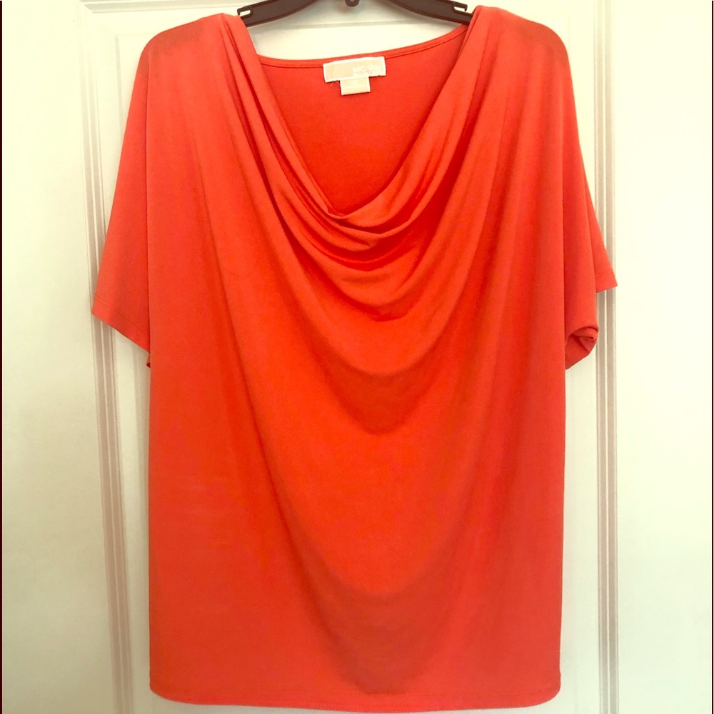 Beautiful, peek a boo shoulder Michael Kors.